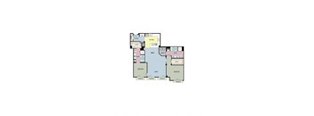 2C Balcony at mResidences Miracle Mile, Los Angeles, 90036