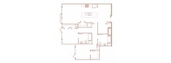 2x2c Floor Plan