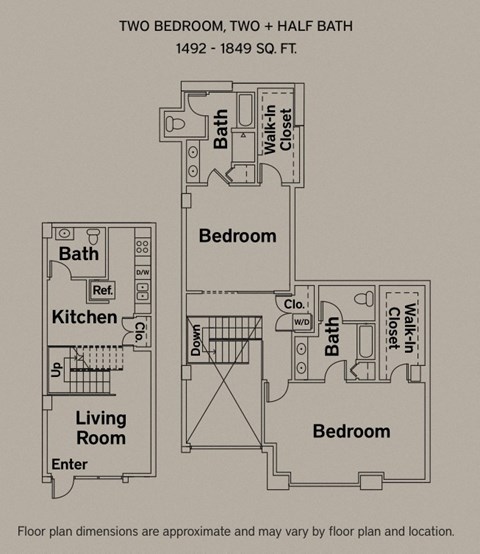 1492 sq ft floorplan