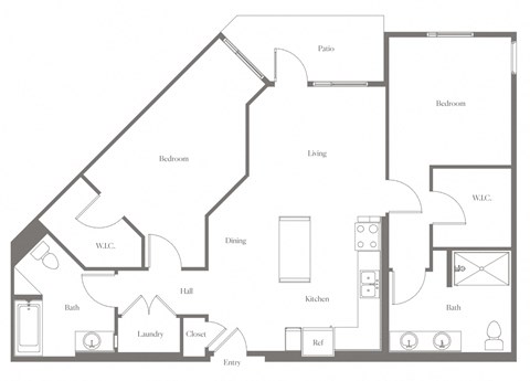 Two Bedroom Two Bath