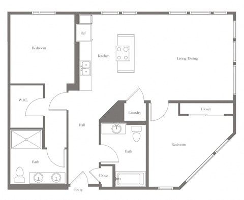 Two Bedroom Two Bath