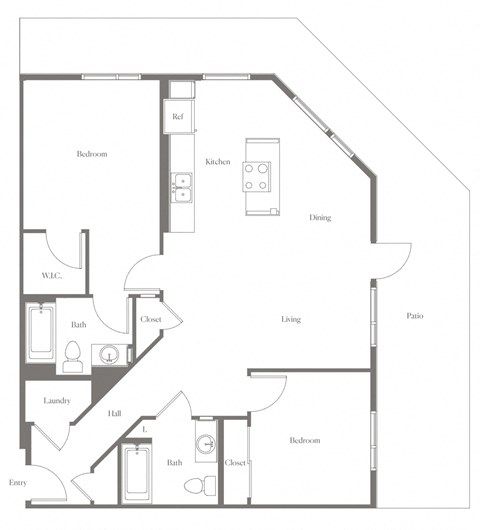 Two Bedroom Two Bath