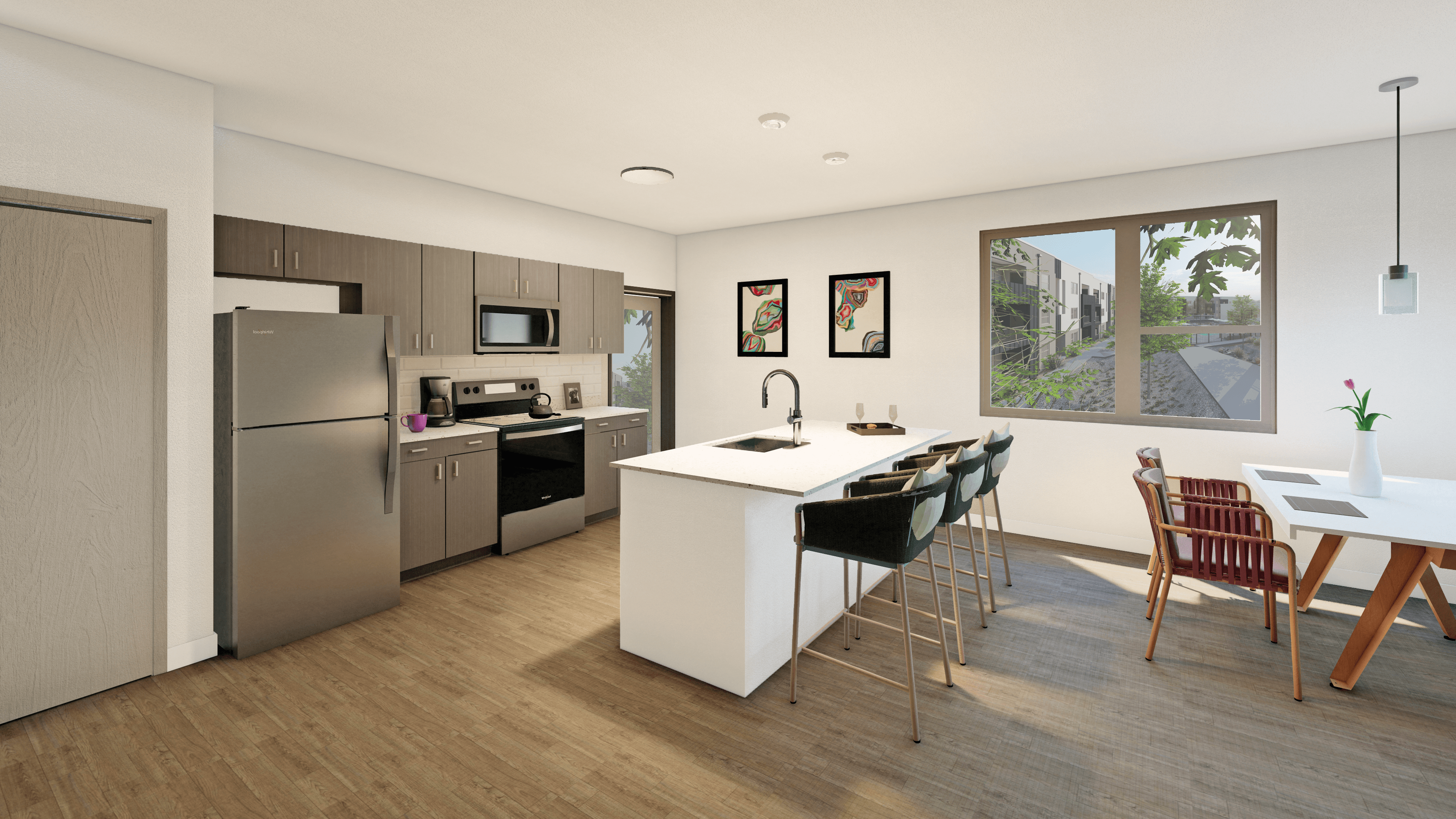 Cielo is a similar property to South Meadows Apartments located in Santa Fe