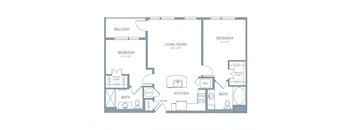 Matisse two bedroom two bathroom