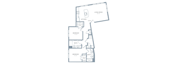 Okeefe two bedroom tow bathroom