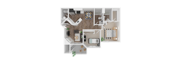 2 bedroom 2 bath at The Arden Apartments, Gresham, 9708