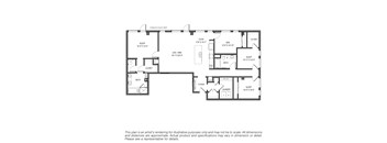 a diagram of a house with different rooms and floor plans