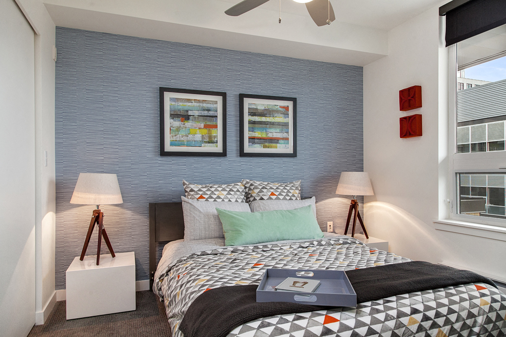 Radius Apartments Model Bedroom