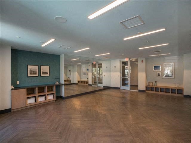 Yoga room at Metro Mission Valley, San Diego, 92108