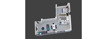 a room with a view at San Fernando Building, Los Angeles California