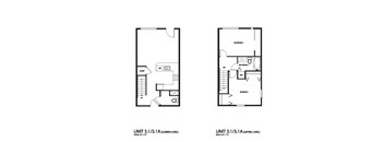 Two Bedroom One and half Bathroom