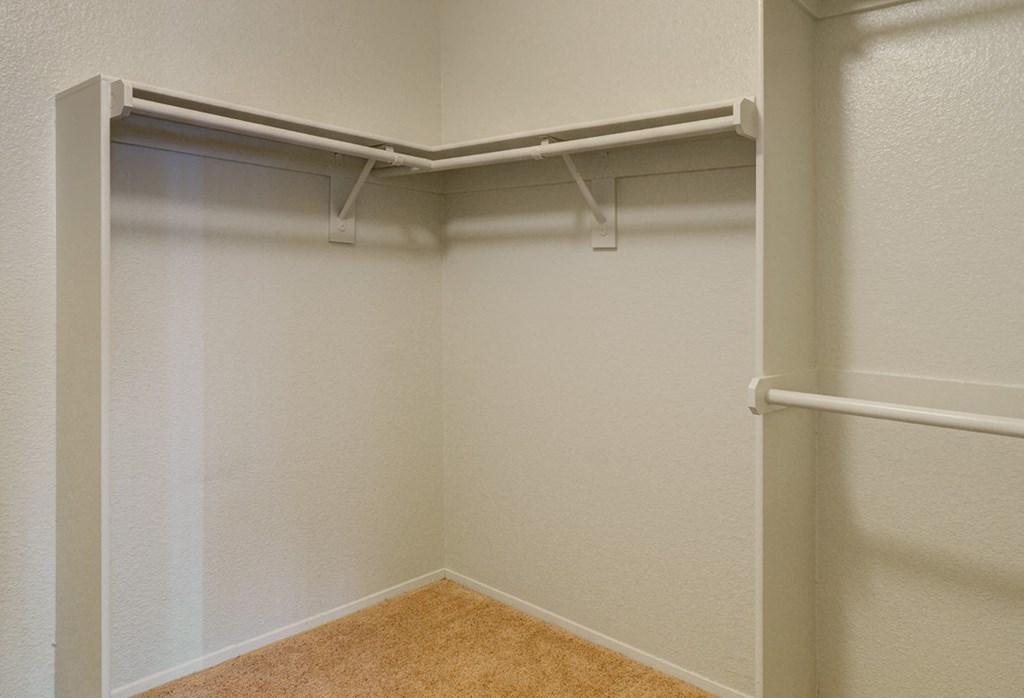 Closet space  at Navajo Bluffs, San Diego, CA
