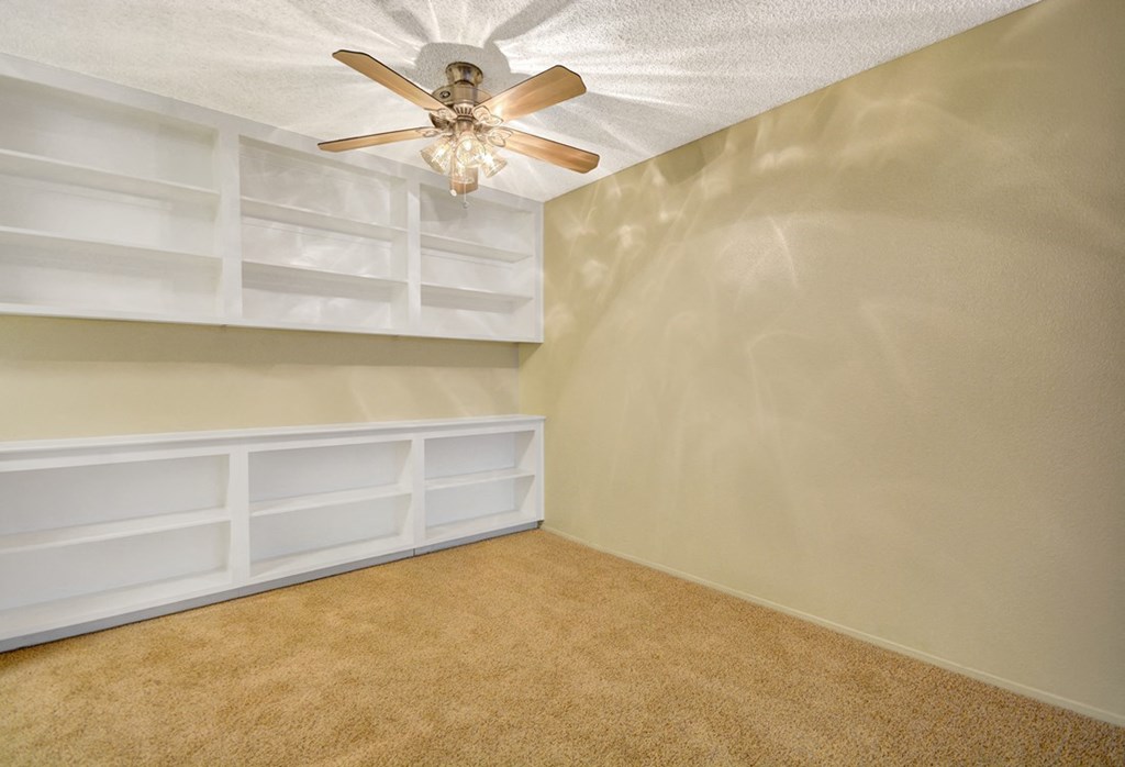 Vacant Apartment closet  at Navajo Bluffs, San Diego, California