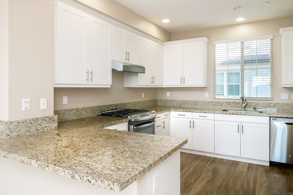 Granite Countertop Kitchen at Ocean Air, San Diego