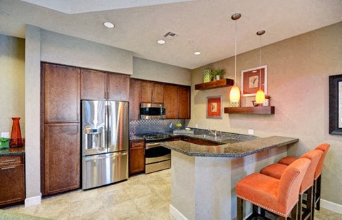 kitchen at Oceanview Terrace, San Diego