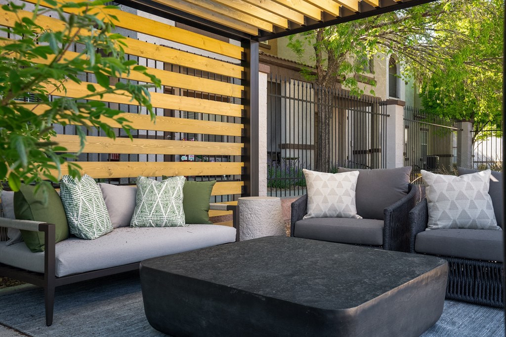 A Patio With a Coffee Table at Cantata at the Trails, Albuquerque, NM, 87114