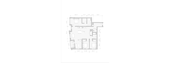 a black and white floor plan of a house