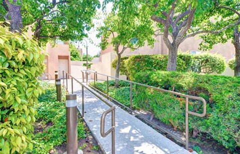 Landscape at Village Square, La Jolla, CA