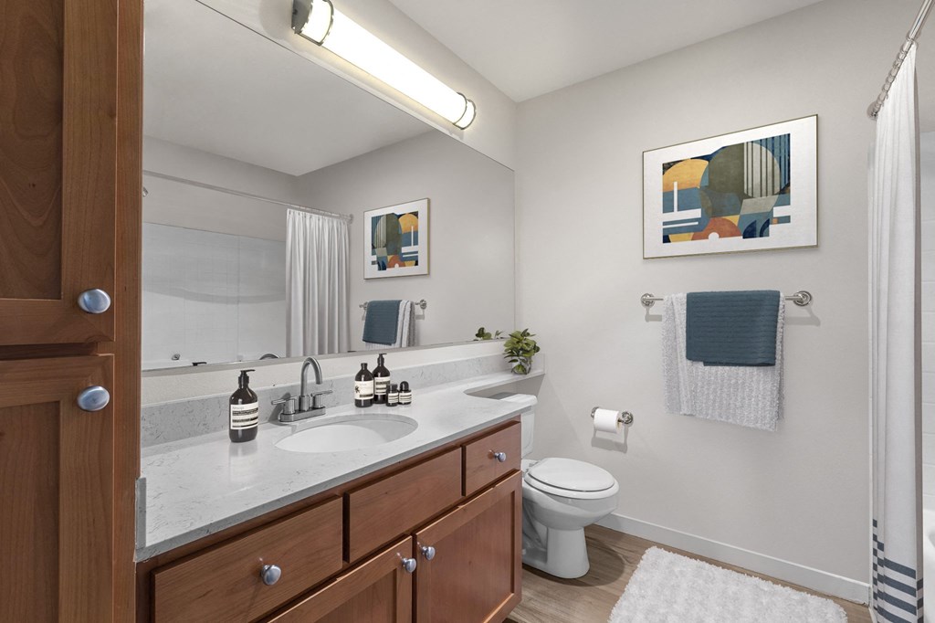 Luxurious Bathroom at Dexter Lake Union, Seattle, WA, 98109