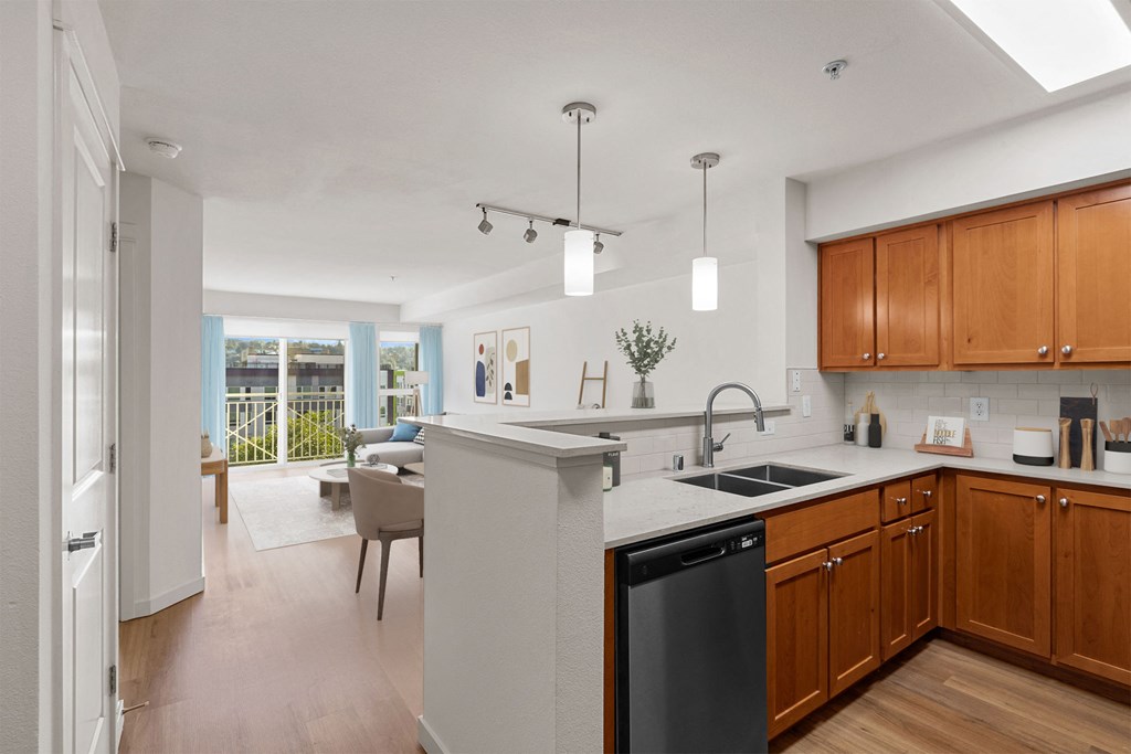 Kitchen Unit at Dexter Lake Union, Washington