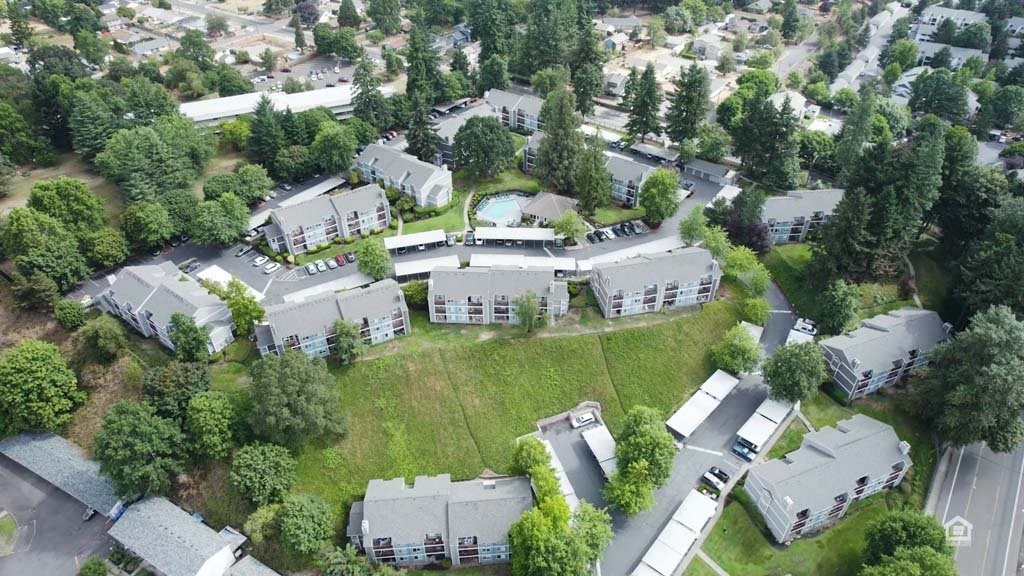 Aerial View at Heatherbrae Commons, Milwaukie, Oregon