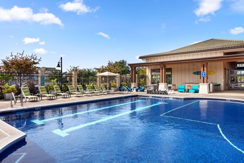 the swimming pool at the resort at governors crossing