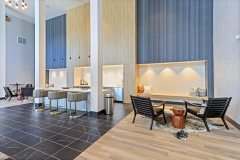 Seating area with a table and chairs at Array La Mesa, La Mesa, 91942