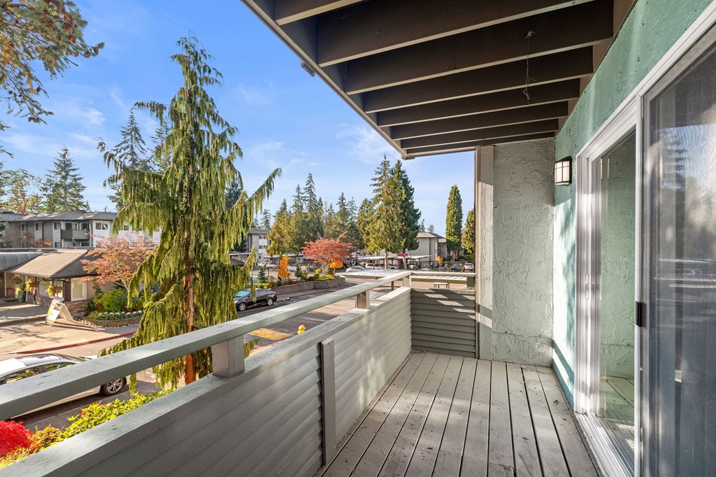 Model Apartment Patio Model Apartment Patio at Central Park East, Washington, 98007