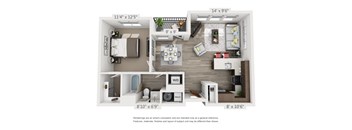One bedroom one bathroom