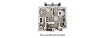 One bedroom one bathroom