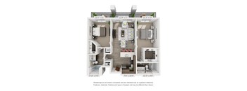 Two bedroom Two bathroom