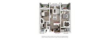 Two bedroom Two bathroom