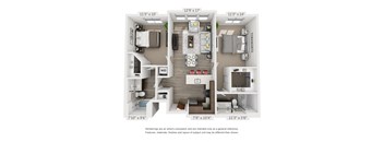 Two bedroom Two bathroom