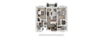 Two bedroom Two bathroom