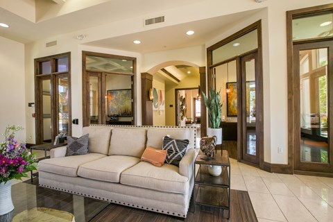 Clubhouse Lounge at SkyStone Apartments, Albuquerque, NM, 87114