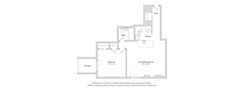 a floor plan of a house