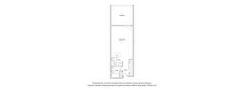 a floor plan of a small apartment