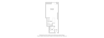a floor plan of a bedroom apartment
