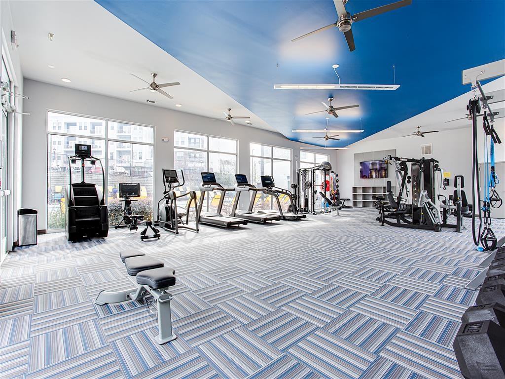 the apartments at masse corner 205 fitness room