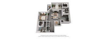 bedroom floor plan an opens up concept in this design