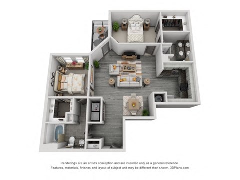 bedroom floor plan an opens up concept in this design