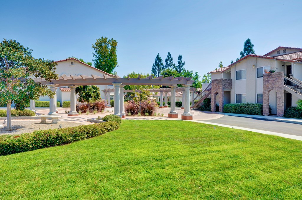 Lush Landscaping at Adagio Apartments