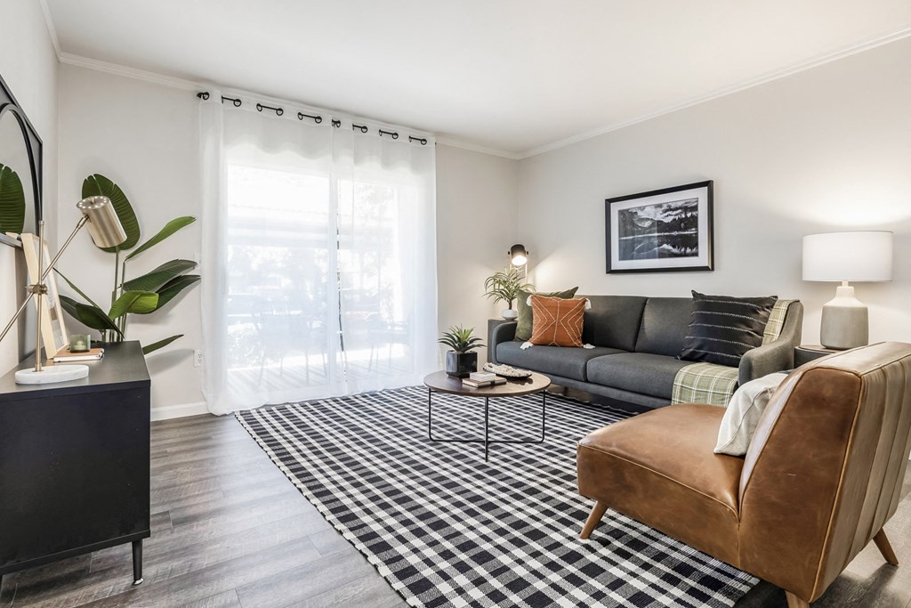 Living Room Interior at Canyon Creek, Wilsonville, OR
