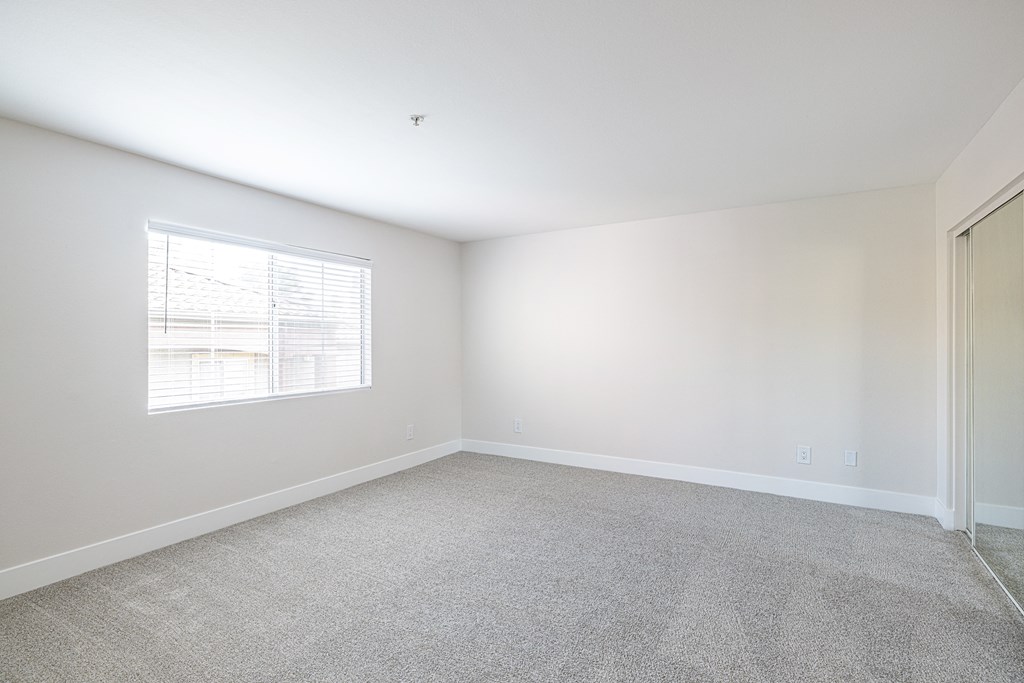 2 Bedroom, 2 Bathroom Floorplan Bedroom at Deerwood Apartments