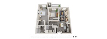 Meridian Floor Plan at 644 City Station, Utah, 84116