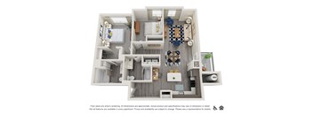 Sydney Floor Plan at 644 City Station, Salt Lake City, 84116