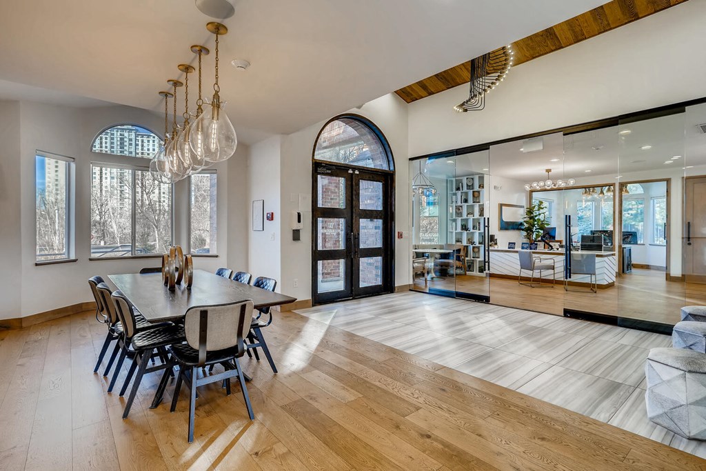 leasing office entrance