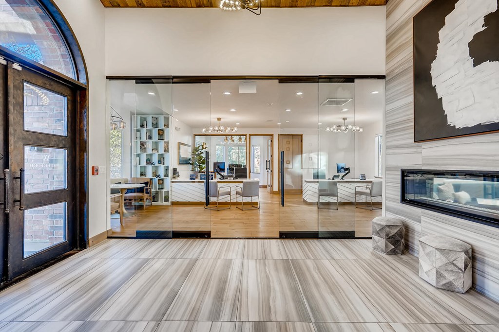 leasing office entrance