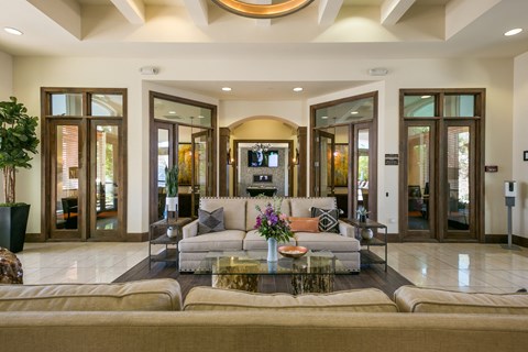 Community Clubroom at SkyStone Apartments, New Mexico