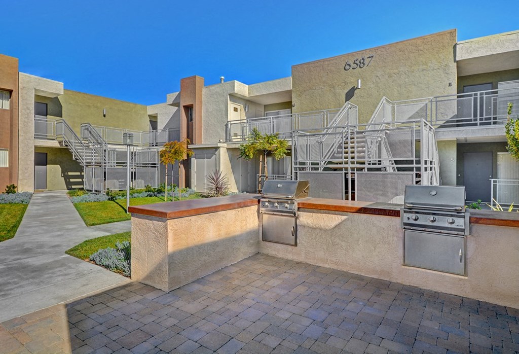 BBQ Grills at Navajo Bluffs, San Diego, California